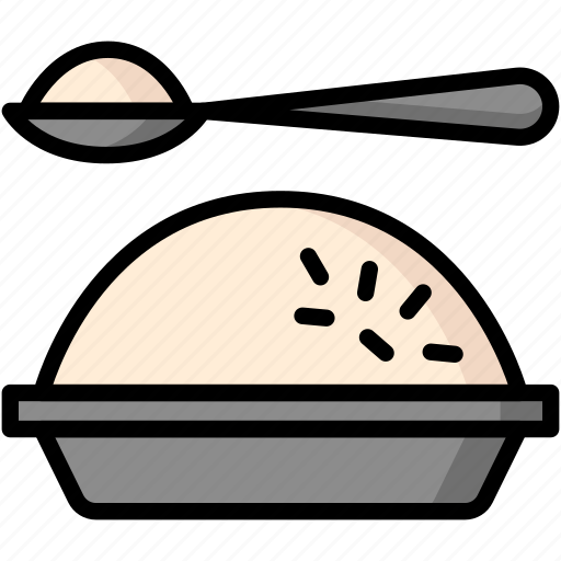 Breakfast, eat, food, meal, rice icon - Download on Iconfinder