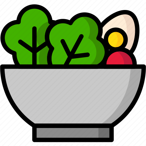 Bowl, breakfast, eat, food, meal, salad icon - Download on Iconfinder
