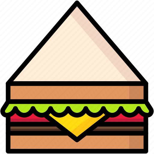 Breakfast, eat, food, meal, sandwich icon - Download on Iconfinder