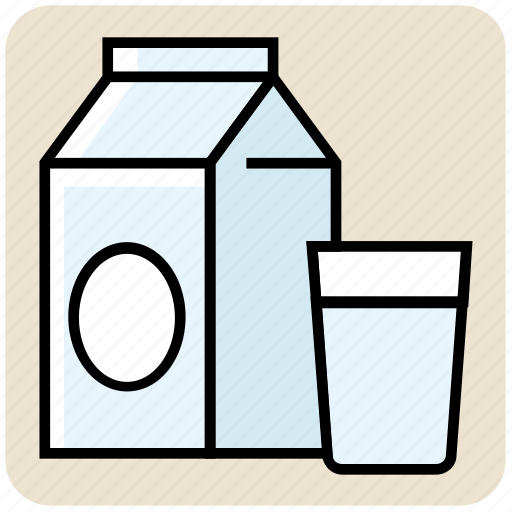 Breakfast, can, drink, food, glass, milk, milk pack icon - Download on Iconfinder