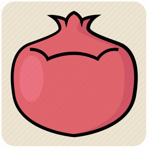 Food, fruit, garnet, granate, organic, pomegranate icon - Download on Iconfinder