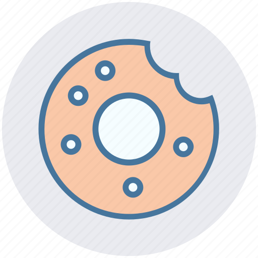 Biscuit, breakfast, cookie, donut, eating, sweet icon - Download on Iconfinder