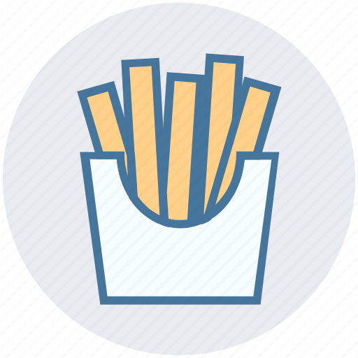 Chips, eating, food, french fries, fries, junk icon - Download on Iconfinder