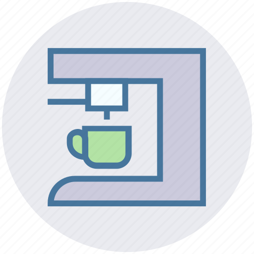 Coffee, coffee machine, coffee maker, electronics, kitchen, machine icon - Download on Iconfinder