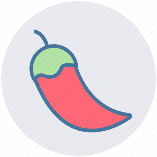 Chili, chili pepper, food, pepper, red chili, spicy icon - Download on Iconfinder