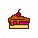bakery, brownies, cake, food, pastry, restaurant