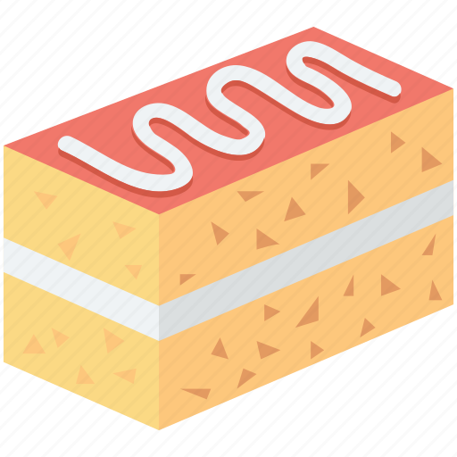 Bakery food, cake piece, dessert, pastry, sweet food icon - Download on Iconfinder