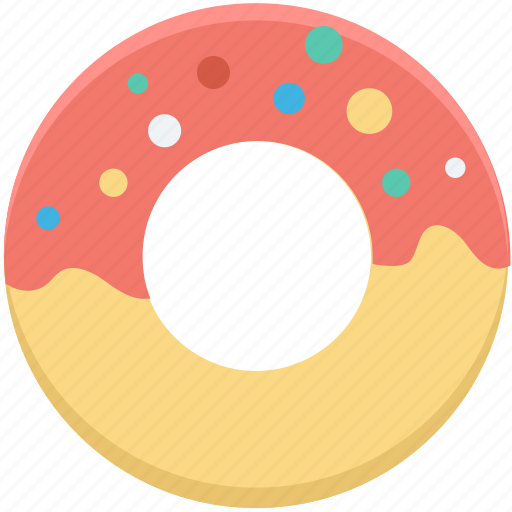 Bakery food, confectionery, donut, doughnut, sweet snack icon - Download on Iconfinder