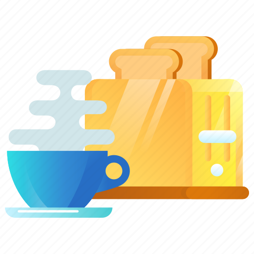 Breakfast, coffee, cup, drink, food icon - Download on Iconfinder