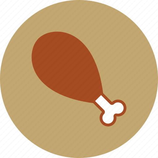 Chicken, chicken drumstick, food, chicken piece, meal, meat icon - Download on Iconfinder
