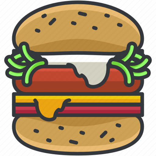 Burger, cheeseburger, food, hamburger, meal icon - Download on Iconfinder