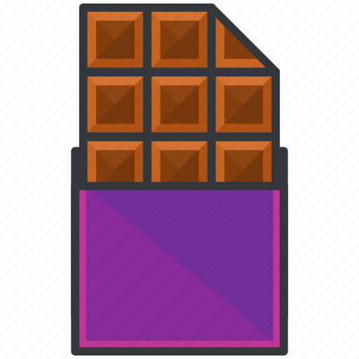 Choco, chocolate, food, snack, sweet icon - Download on Iconfinder