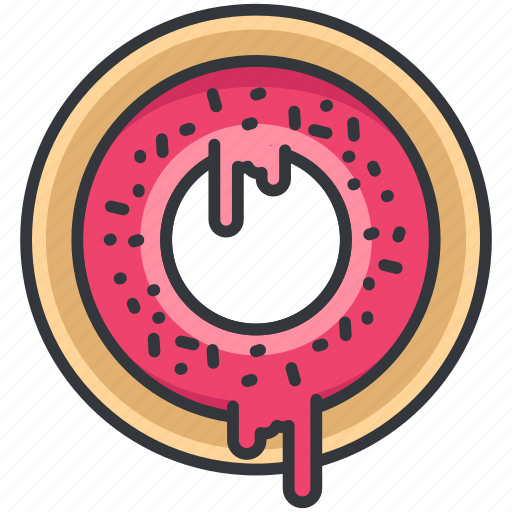 Donut, doughnut, food, pastry, sweet icon - Download on Iconfinder
