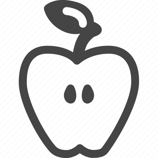Apple, food, fresh, fresh fruit, fruit, fruit icon, healthy icon - Download on Iconfinder