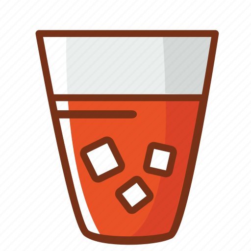 Drink, food, ice, juice, orange icon - Download on Iconfinder