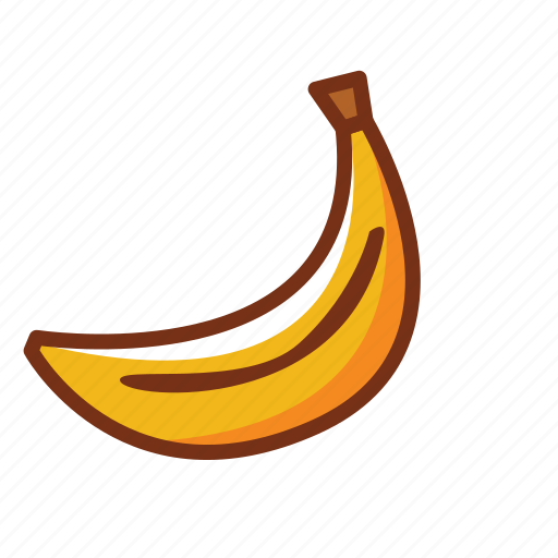 Banana, breakfast, dinner, food, fruit, health, nutrition icon - Download on Iconfinder