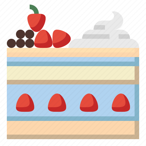 Bakery, birthday, cake, dessert, party, piece, restaurant icon - Download on Iconfinder
