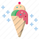 cone, cream, delicious, dessert, ice, sweet, tasty