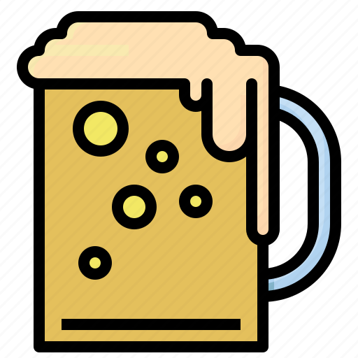 Alcohol, beer, drink, mug, of, pint, pub icon - Download on Iconfinder