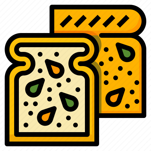 Bakery, bread, breakfast, food, meal, toast icon - Download on Iconfinder