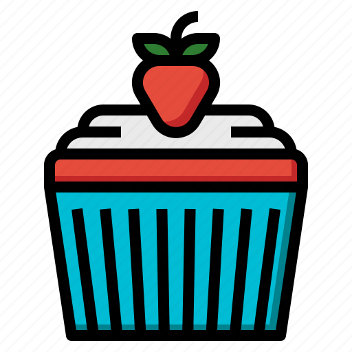 Cake, cup, dessert, food, muffin, sugar, sweet icon - Download on Iconfinder