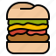 burger, fast, food, hamburger, junk 