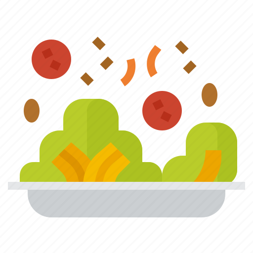 Food, organic, salad, vegetable, vegetarian icon - Download on Iconfinder