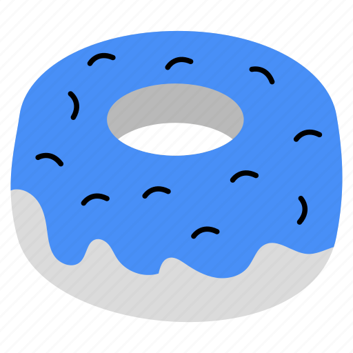 Donut, doughnut, confectionery, bakery, snack icon - Download on Iconfinder