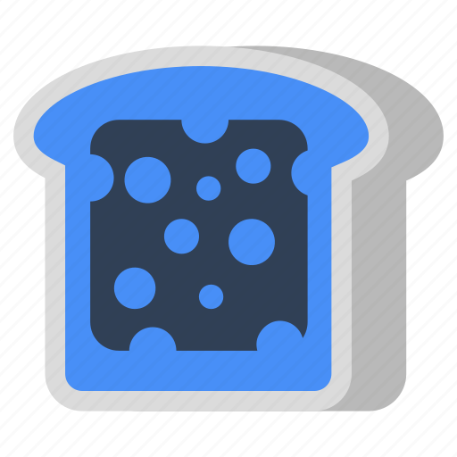 Toast, bread, edible, breakfast, healthy meal icon - Download on Iconfinder