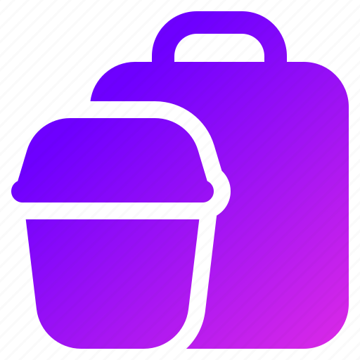 Bag, cup, take, away, paper, tea icon - Download on Iconfinder