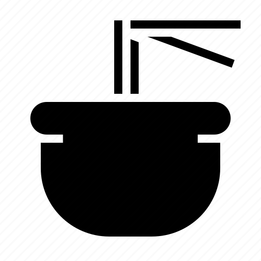 Asian, bowl, chops, food, noodle icon - Download on Iconfinder