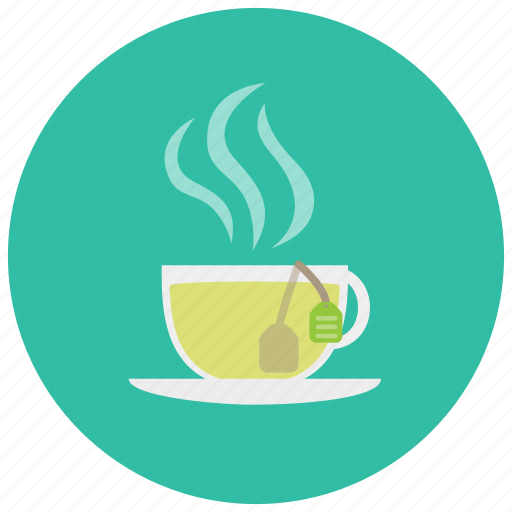 Beverages, cup, label, mug, steam, tea icon - Download on Iconfinder