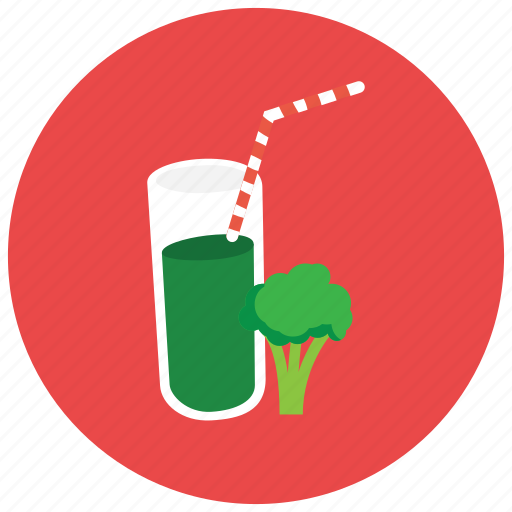 Beverages, brocolli, glass, healthy, juice, straw icon - Download on Iconfinder