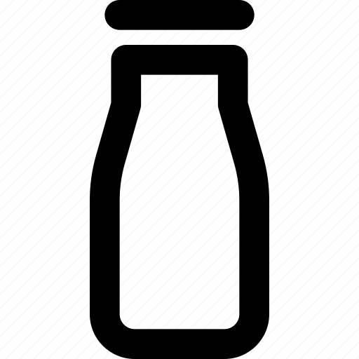 Drink, food, milk bottle, bottle, milk icon - Download on Iconfinder