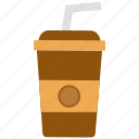 coffee, cup, drink, hot icon