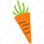 carrot, food, vegetable icon 