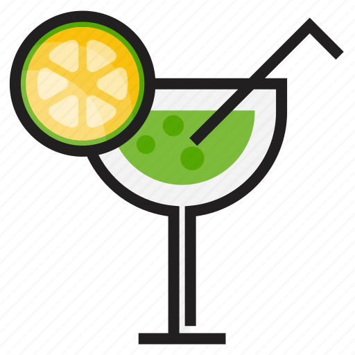 Color, drink, fresh, juice, lemon, outline icon - Download on Iconfinder