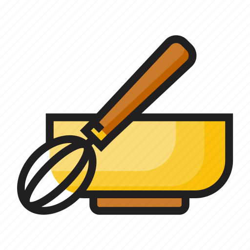 Color, food, kitchen utensil, mix, mixed, mixing, outline icon - Download on Iconfinder
