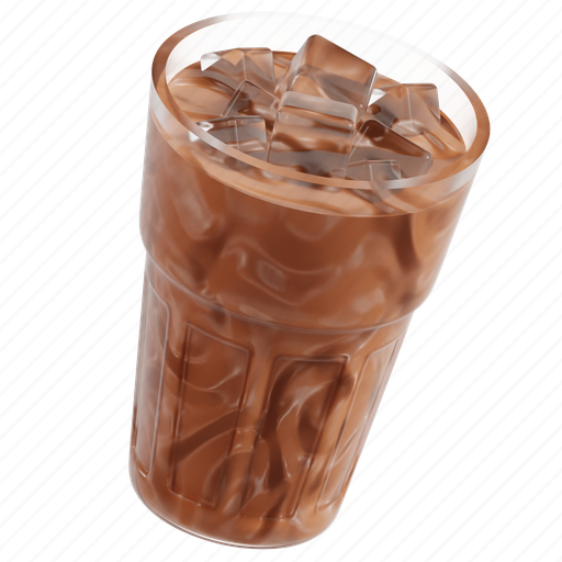 Iced, coffee, drink, tea, food, bottle, cafe 3D illustration - Download on Iconfinder