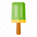 color, drink, flat, food, ice cream, ice cream stick, stick