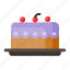bakery, cake, color, flat, food, foodeat, sweet 