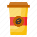 coffee, coffee cup, color, drink, flat, food, hot