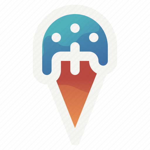 Cone, cream, drink, food, ice, sweet icon - Download on Iconfinder