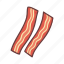 bacon, cooking, fastfood, fat, food, grill, restaurant 