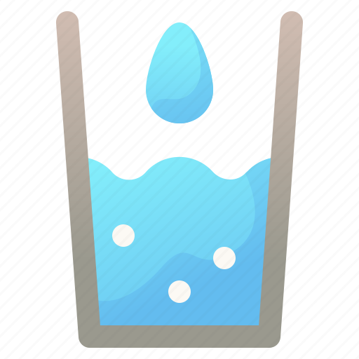 Drink, drop, food, glass, water icon - Download on Iconfinder