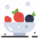 berries, drink, food