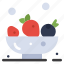 berries, drink, food 