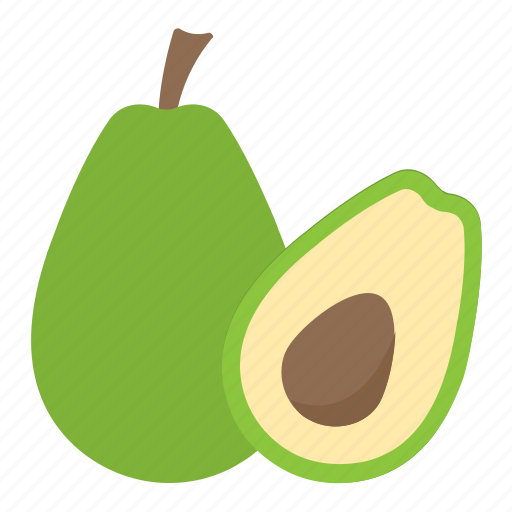 Alligator pear, avocado, avocado pear, fruit, pear icon - Download on Iconfinder