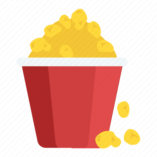 Cinema snacks, fast-food, popcorn snacks, popcorns, snack box icon - Download on Iconfinder