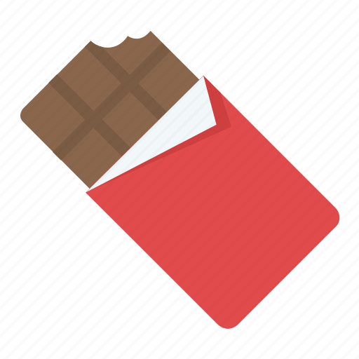 Chocolate, chocolate bar, chocolate bar bite, dessert, sweet icon - Download on Iconfinder